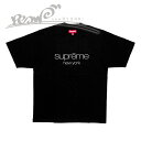 シュプリーム 【10％OFF GW Special SALE】【メンズ Tシャツ・ブラック】Supremeシュプリーム【Classic Logo S/S Top】【FW23KN82】【M L XL】”シュプリームクラシックロゴ刺繍ショートスリーブTシャツ”