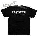 シュプリーム 【10％OFF GW Special SALE】【メンズ Tシャツ・ブラック】Supremeシュプリーム【NYC Tee】【FW23T56】【M L XL XXL】”シュプリームNYCロゴTシャツ”