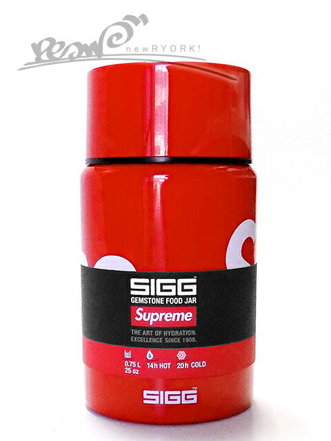 【送料無料】【楽ギフ_包装】【メンズ ボトル・レッド】Supremeシュプリーム【Supreme/SIGG 0.75L Food Jar】【FW21A44】”シ...