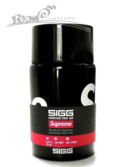 【送料無料】【楽ギフ_包装】【メンズ ボトル・ブラック】Supremeシュプリーム【Supreme/SIGG 0.75L Food Jar】【FW21A44】”...