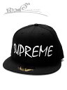 シュプリーム 【10％OFF GW Special SALE】【メンズ キャップ・ブラック】Supremeシュプリーム【FTP New Era】【SS13H4】”シュプリームニューエラトリプルコラボFTPロゴキャップ”