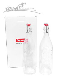 【送料無料】【あす楽対応】【楽ギフ_包装】【メンズ レディース ボトル・クリア】Supremeシュプリーム【Supreme/Swing Top 1.0L Bottle (Set of 2)】【FW21】”シュプリームスウィングトップ1.0リットルボトル2本セット”