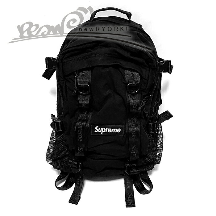 【送料無料】【楽ギフ_包装】【メンズ バックパック・ブラック】Supremeシュプリーム【Backpack】【SS26B1】”シュプリームコーデュラバックパック”
