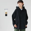 【20%OFF!SUMMERセール対象商品】PRIT(プリット) 綾ダンプ フードシャツブルゾン(P81529)