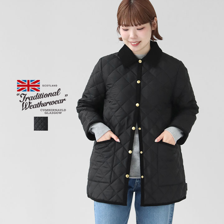 Traditional Weatherwear トラディショナル・ウェザーウェア｜WAVERL Aライン ミドルジャケット APQCO0488AA