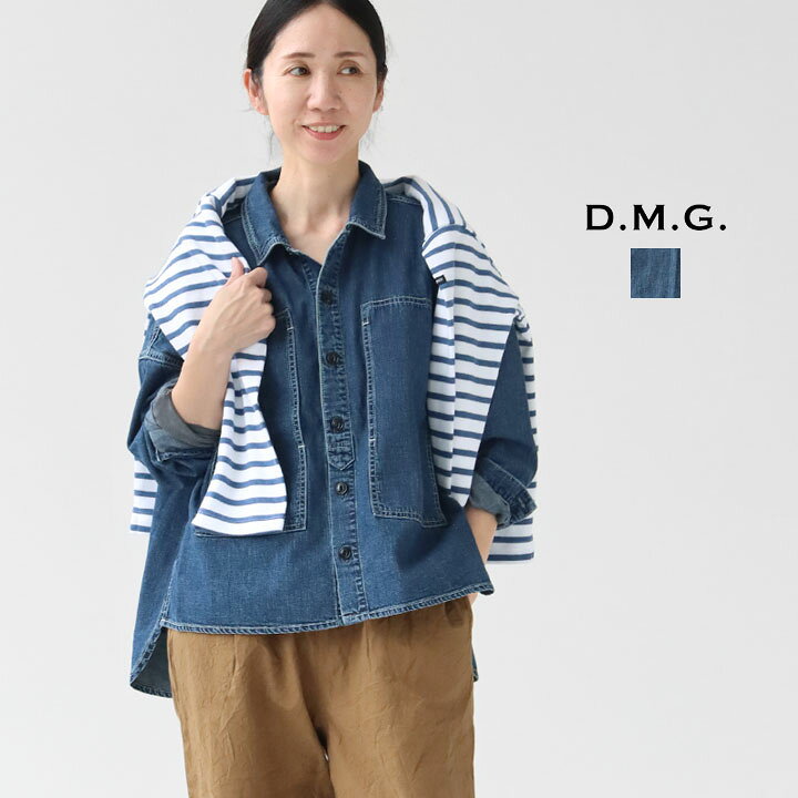 乐天商城 - D.M.G(ディーエムジー) 7ozデニム プリズナーデニムジャケット(18-632E)