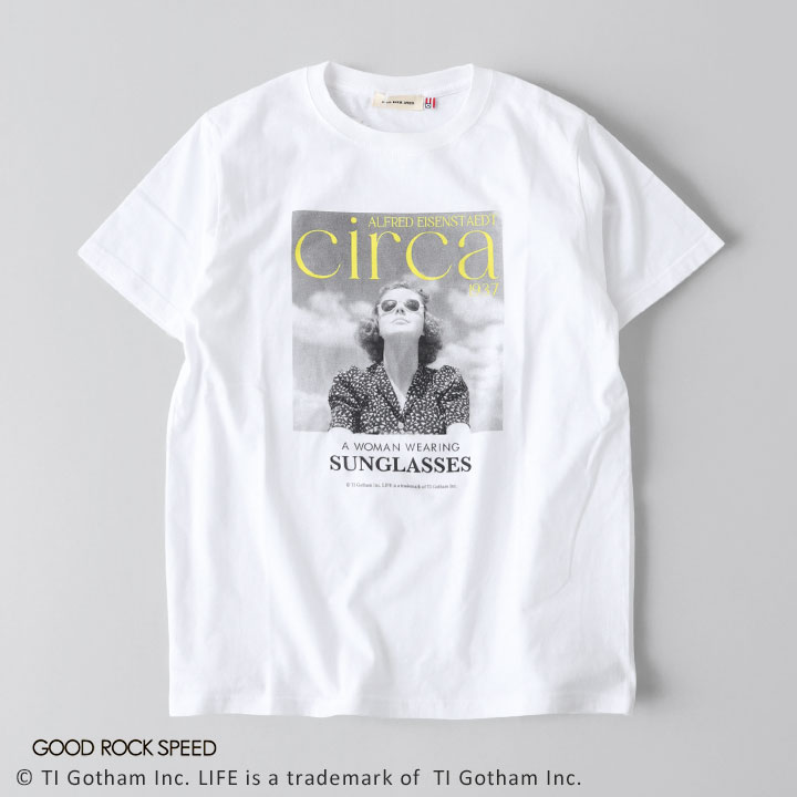Rakuten - GOOD ROCK SPEED グッドロックスピード｜LIFE PICTURE COLLECTION フォトTシャツ 26LFE007W※簡易包装で1枚のみネコポス配送可能です。