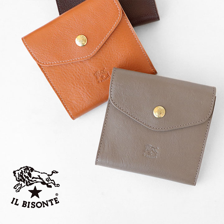 イル ビゾンテ 二つ折り財布 レディース IL BISONTE(イルビゾンテ) ウォレット(411304)