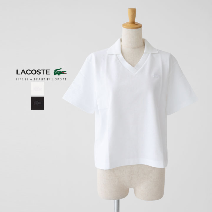 LACOSTE ラコステ｜鹿の子地サッカーシャツ PF019J