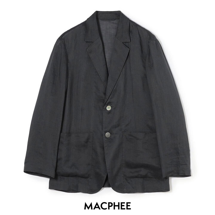 Rakuten - MACPHEE マカフィー｜プレーンラミー シアージャケット 12-07-62-07403