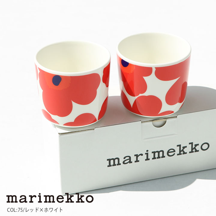 marimekko(マリメッコ) Unikko コーヒーカップセット(52209-67849)マリメッコ正規取扱店
