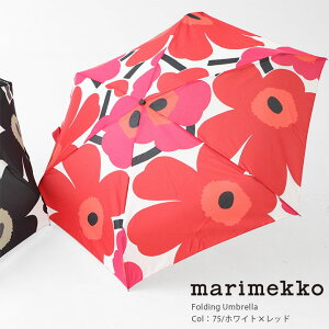 marimekko(マリメッコ) Mini Manual Unikko 折りたたみ傘(52209-48858)マリメッコ正規取扱店