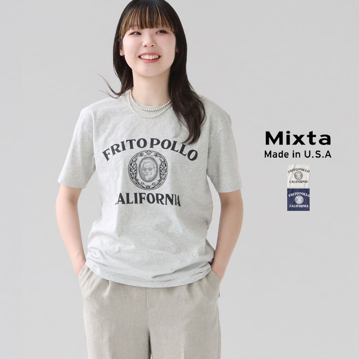 乐天商城 - 【30％OFF！】MIXTA (ミクスタ) S/S PRINT TEE FRITO POLLO(MXT1010009)※簡易包装で1枚のみメール便配送可能です。