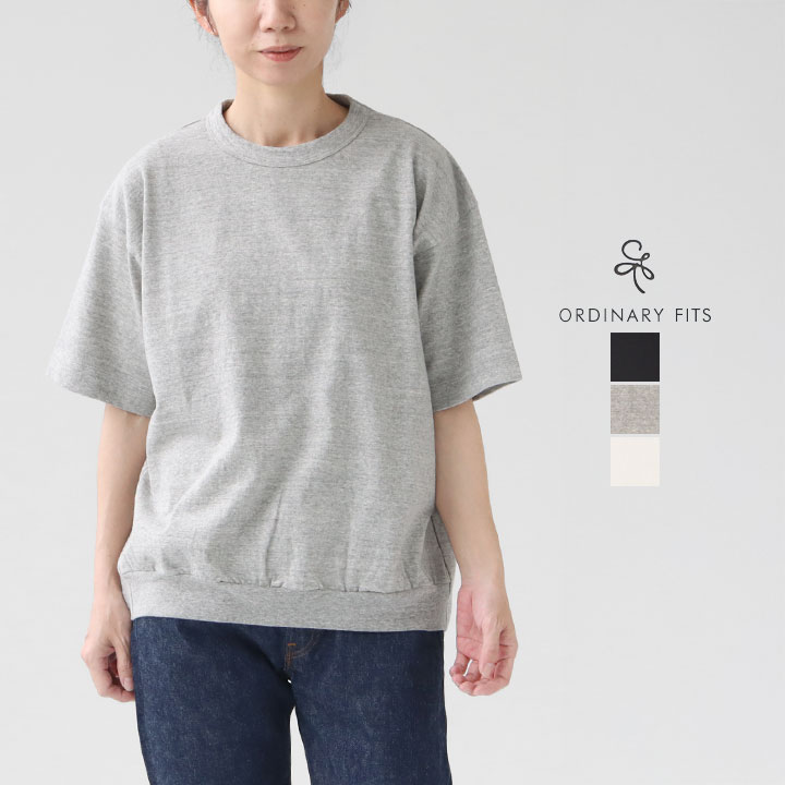 Rakuten - 【20％OFF！】Ordinary fits(オーディナリーフィッツ) プレーティング天竺 ドロップ リブ Tシャツ(CS008)