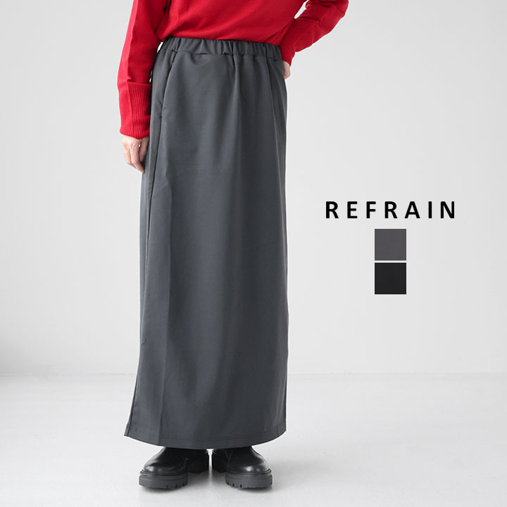 Rakuten - 【20％OFF！】REFRAIN リフレイン｜ レイアーダンボール タイトスカート 446212