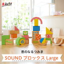 SOUND ブロックス LARGE 音のなるつみき 木製 知育玩具 出産祝い 誕生日プレゼント ギフト