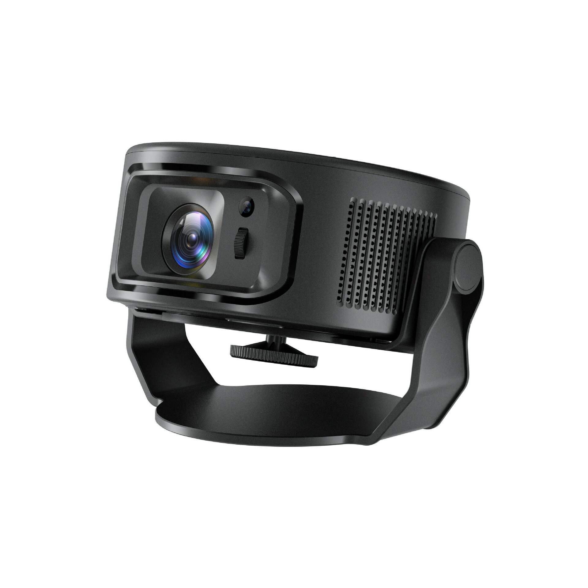 商品情報【8K＆HDR超高画質・1400ANSI高輝度】*8Kデコード対応・フルHD 1080P高解像度 　1080Pの高精細映像に加え、8K超高解像度データのデコードに対応し、細部までリアルに再現します。*HDRハイダイナミックレンジ搭載 　明暗差を忠実に表現し、暗部は潰れず、明部は白飛びしない自然で立体感のある映像を実現します。*1400ANSIルーメン高輝度 　昼間や照明をつけた部屋でも映像がくっきり見え、カーテンを閉めなくても快適に視聴可能です。*自宅でシネマ級映像体験 　映画館のような迫力と臨場感を、ご家庭で手軽に楽しめます。【高音質HiFiスピーカー・取り外し可能ベース】*高音質HiFiスピーカー内蔵 　クリアで奥行きのあるサウンドを実現し、映画や音楽を迫力ある3D音響で楽しめます。*没入感のあるホームシアター空間 　外部スピーカーなしでも、臨場感あふれる音響体験を提供します。*取り外し可能な革新的ベース設計 　ベースを外すことで、壁掛けや天井投影など多様な設置スタイルに対応可能です。*角度調整可能で自由な投影 　ベース装着時は投射角度を調整でき、設置場所に合わせた最適な投影が行えます。【Android TV 14.0搭載・アプリ自由ダウンロード】*最新Android TV 14.0システム搭載 　操作がスムーズで動作が安定し、ストレスなく快適に使用できます。*内蔵アプリストア対応 　動画・音楽・エンタメ系アプリを自由にダウンロードでき、用途が広がります。*コンテンツ制限なしの自由視聴 　映画・ドラマ・バラエティ・ライブ配信などをすぐに楽しめます。*家族みんなで楽しめる設計 　大人から子どもまで、幅広い視聴ニーズに対応します。【短距離投影・超大画面・360°回転】*超短距離投影対応（約0.5m） 　狭いお部屋でも大画面投影が可能で、空間を有効活用できます。*小スペースでも大迫力映像 　ワンルームや寝室でも、映画館のような視聴体験を実現します。*360°自由回転デザイン 　天井・壁・斜め投影など、あらゆる角度での投影が簡単に行えます。*姿勢を選ばない視聴スタイル 　寝転んで天井を見るなど、リラックスした鑑賞が可能です。【0.1秒自動台形補正・WiFi6・Bluetooth5.4】*0.1秒高速自動台形補正 　設置後すぐに画面を自動補正し、常に美しい長方形映像を表示します。*面倒な手動調整不要 　配置場所を変えても瞬時に補正され、初心者でも簡単に使用できます。*次世代WiFi 6対応 　高速・安定通信で、動画視聴やストリーミングも途切れません。*Bluetooth 5.4搭載 　最大約30mの安定接続で、ヘッドホンやスピーカーと簡単に接続可能です。*深夜視聴も安心 　ワイヤレスイヤホン使用で、家族に配慮した静かな映画鑑賞ができます。【幅広い互換性・12ヶ月安心保証】*HDMI・USBポート搭載 　有線・無線の両方に対応し、多様なデバイスと簡単に接続できます。*豊富な対応機器 　iPhone、Android、PC、DVD、Switchなど幅広い機器と互換性があります。*ゲーム・ビジネス・映画に対応 　ゲームプレイ、プレゼン、動画視聴などあらゆるシーンで活躍します。*12ヶ月の長期保証付き 　購入後も安心して使える充実のサポート体制を提供します。*万全のアフターサービス 　不具合やご不明点があれば、いつでもお気軽にお問い合わせいただけます。