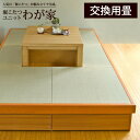 【交換用畳】堀こたつユニット「わが家」交換用畳4.5畳へり無し天然い草【送料無料】