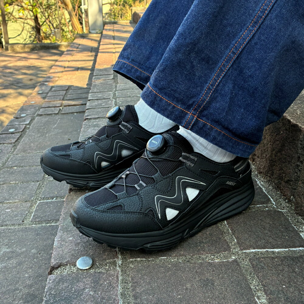 MBT エムビーティー レディース シューズ 靴 スニーカー KINABALU 19 W BLACK/BLACK 703234-257R