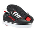 Heelys ヒーリーズ 子供 ジュニア キッズローラーシューズ 1WHEELタイプ PRO 20-BLACK/WHITE/RED HE100757