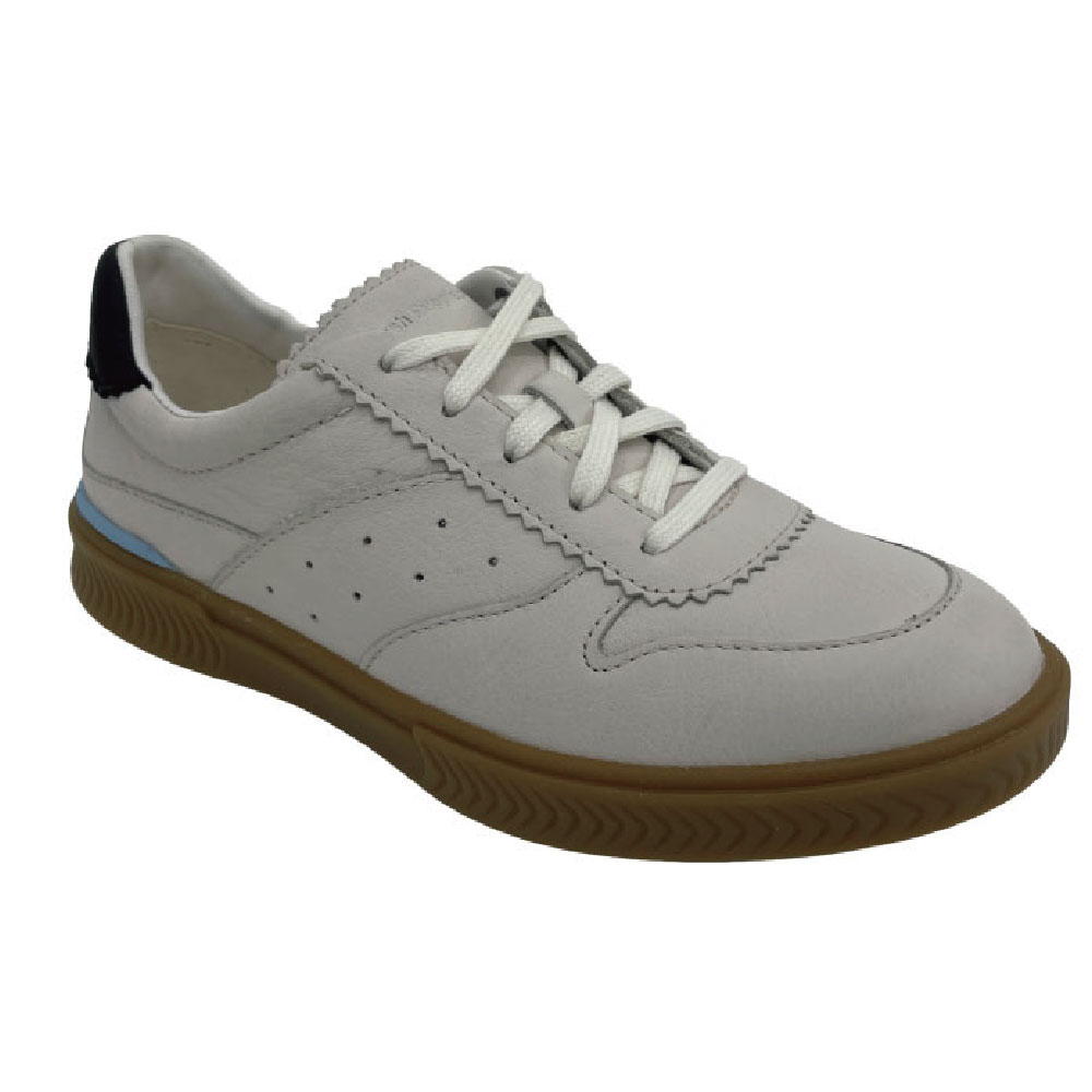 樂天商城 - 【HushPuppies 2026年春夏モデル】HushPuppies ハッシュパピー レディース 靴 シューズ スニーカー MAE CAP TOE LACE/WHITE LEATHER HPW11245