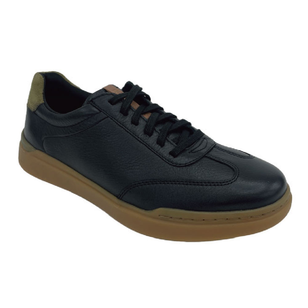 樂天商城 - 【HushPuppies 2026年春夏モデル】HushPuppies ハッシュパピー メンズ 靴 シューズ スニーカー WES CAP TOE LACE/BOLD BLACK LEATHER HPM10875