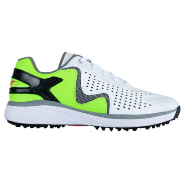 MBT エムビーティー ゴルフシューズ スパイクレス アフターゴルフ メンズ グリップ MBTGOLF RGC KOMEI MESH WHTLIME 21229W-RGC KOMEIMESH