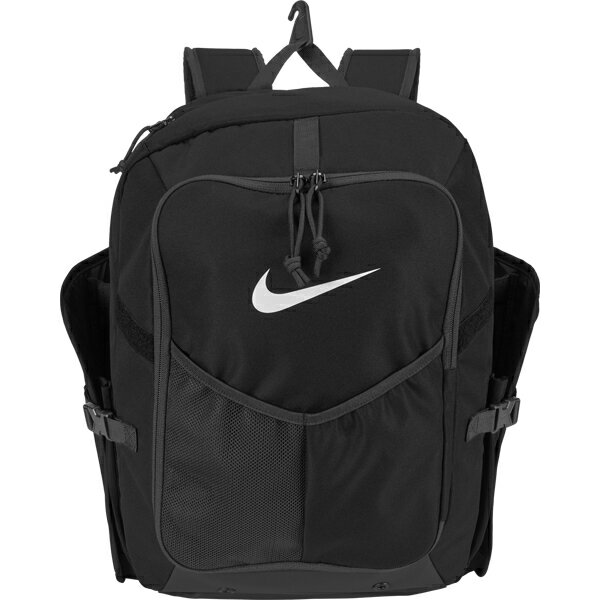 NIKE ナイキ 野球用品 バット入れポケット付き 33L ダイヤモンドバットパックセレクト BA8802-091 ブラック/ブラック/ホワイト