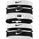 NIKE ナイキ スポーツアクセサリー フレックス クラシック ミックスヘアタイ 8本パック BN2086-127 ホワイト/ブラック/ブラック(4)