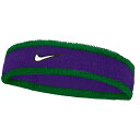 NIKE ナイキ スポーツアクセサリー スウッシュ クラシック ヘッドバンド BN1000-306 クローバー/フィアースパープル/ホワイト
