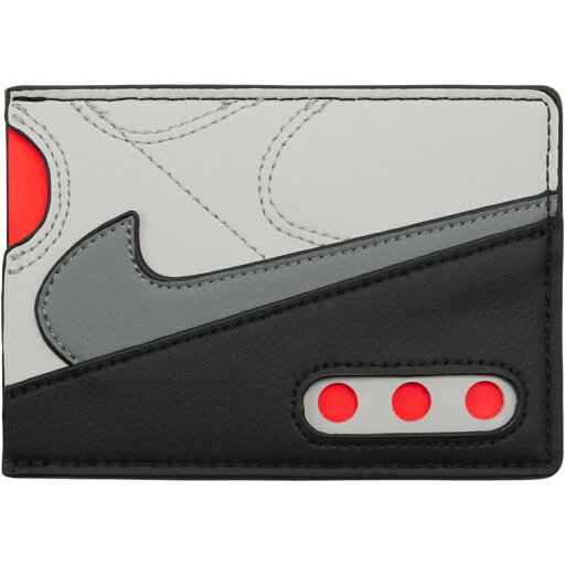 NIKE ナイキ スポーツアクセサリー カード入れ アイコン エアマックス90 カードウォレット NW0002-068 ニュートラルグレー/インフラレッド NIKE ナイキ スポーツアクセサリー カード入れ アイコン エアマックス90 カードウォレット NW0002-068 ニュートラルグレー/インフラレッド