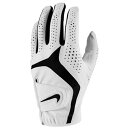 【GWセール】NIKE ナイキ ゴルフグローブ 左手用 メンズデュラフィールX パールホワイト/ブラック GF1012-284