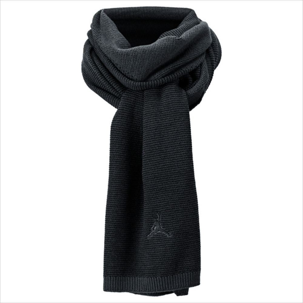 JORDAN ジョーダン スポーツアクセサリー エアリー ニット スカーフ JD7030-067 ノフノイア/ブラック