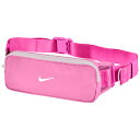 NIKE ナイキ ランニング用品 テンポ ウエストパック RN8070-640 プレイフルピンク/スリットレッド/ホワイト