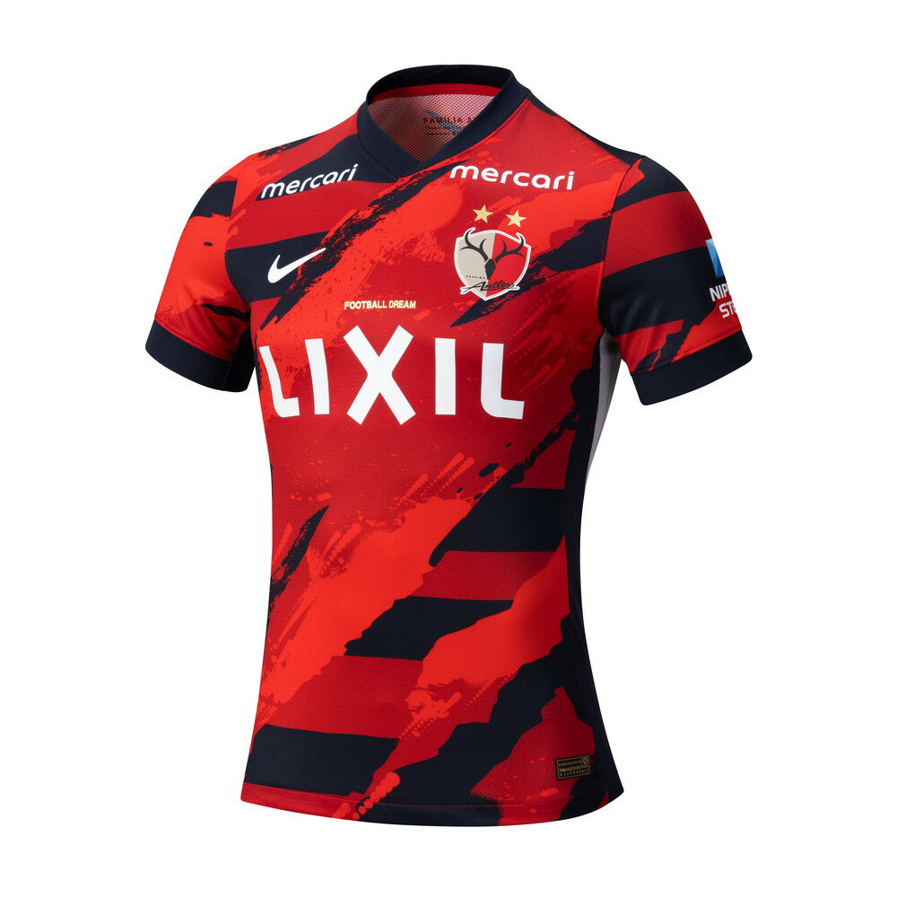 NIKE ナイキ 2025年シーズン 大人用 鹿島アントラーズ ホーム オーセンティックユニフォーム ファンデーション S/S トップ