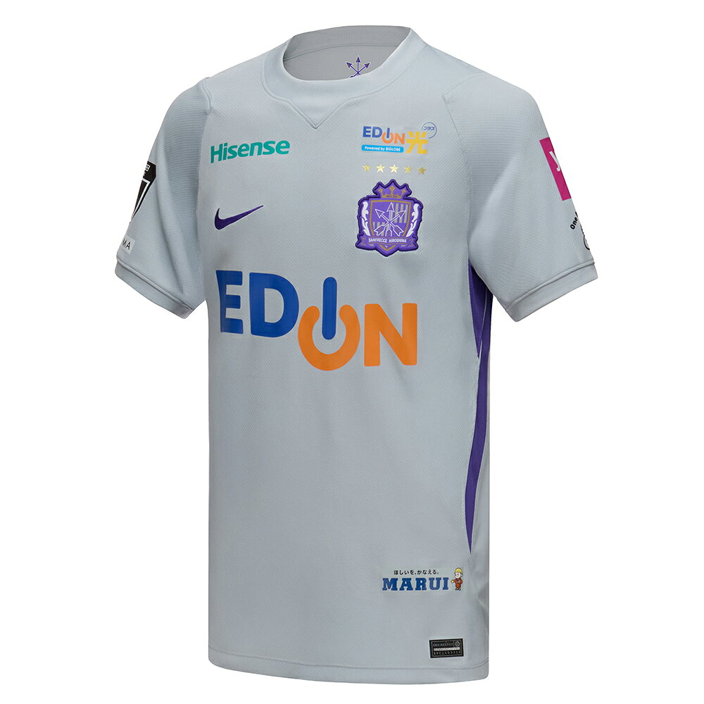 NIKE ナイキ 2026-27シーズン サンフレッチェ広島 大人用 2nd アウェイレプリカユニフォーム AS HIR M NK DF JSY SS STAD AW IQ9870-023