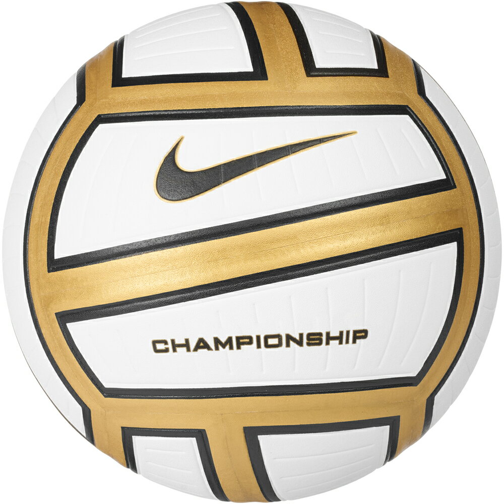 NIKE ナイキ バレーボール5号球 チャンピオンシップバレーボール 12P メタリックゴールド/ホワイト/メタリックゴールド/ブラック VB0010-717