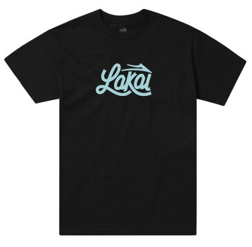 LAKAI ラカイSIGN S/S TEE BLACK Tシャツ シューズ 靴 スケシュー スケボー SKATE スケートボード