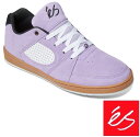 eS エス ACCEL SLIM LAVENDER アクセルスリム スニーカー シューズ 靴 25 25.5 26 26.5 27 FOOTWEAR スケシュー スケボー SKATE スケートボード ラベンダー