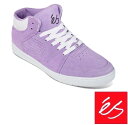 eS エス ACCEL SLIM MID LAVENDER アクセルスリムミッド スニーカー シューズ 靴 24.5 25 25.5 26 26.5 27 FOOTWEAR スケシュー スケボー SKATE スケートボード ラベンダー