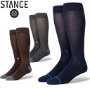 STANCE X^X DRAPER nC\bNX C INFIKNIT CtBjbg socks sox Ci[ XP{[ XP[g SKATE Xg[g AEghA  [NAVY/GREY/BROWN]