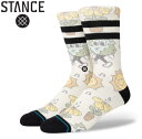 STANCE X^X NICE MOOVES nC\bNX C socks sox Ci[ XP{[ XP[g SKATE Xg[g AEghA [OFF WHITE]