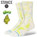 STANCE X^X MERRY GRINCHMAS O` nC\bNX C socks sox [OFF WHITE]