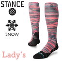 STANCE スタンス DUSK TO DAWN SNOW ソックス 靴下 女性用 レディース socks sox INFIKNIT インフィニット スノーボード スキー 雪山 [MULTI]