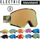 ELECTRIC エレクトリック KLEVELAND クリーブランド 22-23 スノーボード スキー ゴーグル 平面 GOGGLE JAPAN FIT STEALTH/SPECKLED/BLACK/WHITE/CAMOBIS/BLOSSOM/REALTREE/MARBLE