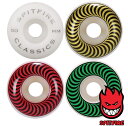 SPITFIRE スピットファイアー ウィール FORMULA FOUR 99D CLASSICS F4 SKATEBOARD WHEELS skate スケボー スケートボード/ [50mm/51mm/52mm/53mm]