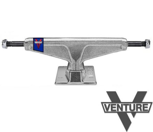 VENTURE ベンチャー POLISHED V-LIGHT TRUCK トラック SKATEBOARD スケボー スケートボード ライト SILVER 軽量モデル 1