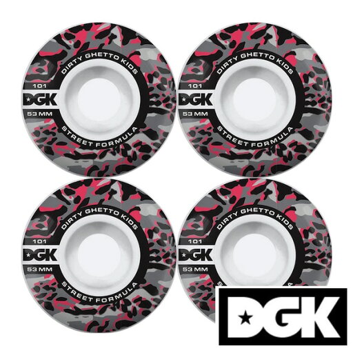 DGK ディージーケー STATIC WHEEL SKATEBOARD 53mm 101D ウィール Wheels skate スケボー スケートボード DGK ディージーケー STATIC WHEEL SKATEBOARD 53mm 101D ウィール Wheels skate スケボー スケートボード