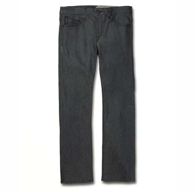 VOLCOM ボルコム VORTA DENIM ARS ASPHALT RAW SELVAGE Jean pants パンツ デニム ジーンズ スノーボード スケボー サーフィン SLIM スリム 細身 ストレッチ ストレート アウトドア 32 34inc