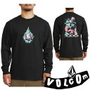 VOLCOM ボルコム NPAC MAX LOEFFLER FA LS TEE BLACK Tシャツ ロンT ロングスリーブ スノーボード スケボー サーフィン 長袖 アウトドア